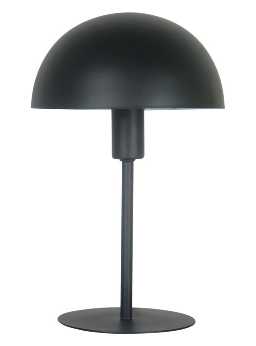 Bordlampe sort Ø18 cm